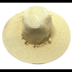 Aimee Lynn Studios Seashells Sun Hat Wide Brim